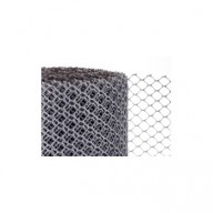 Tejido plast negro 2 - 1,50m  5x5cm 